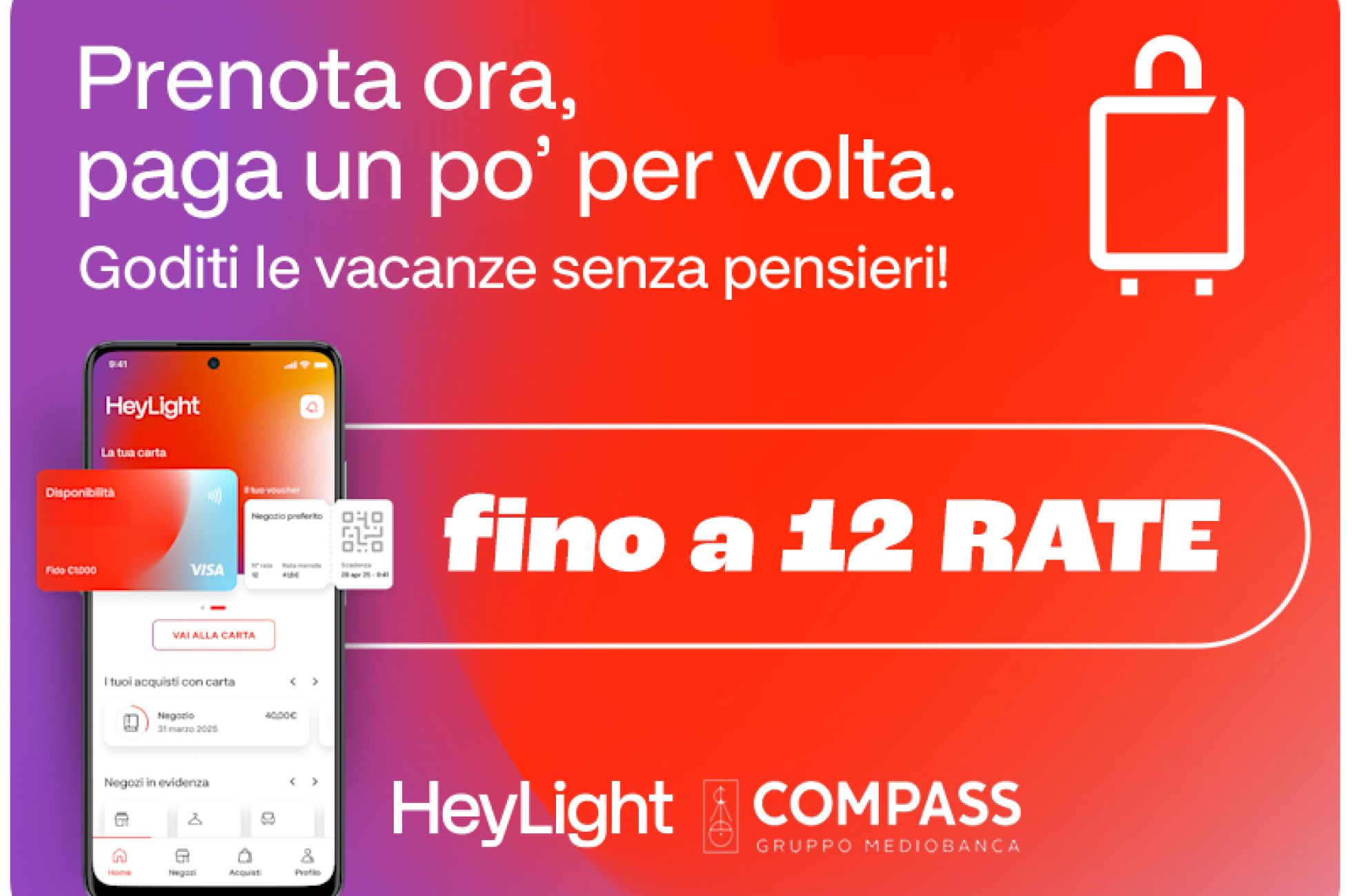 Novità 2026, PAGA A RATE LA VACANZA E RISPARMIA FINO AL 20%